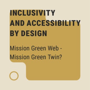 Mission Green Web - Mission Green Twin?
