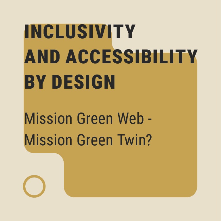 Mission Green Web - Mission Green Twin?